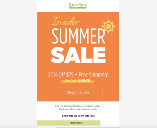 Summer Sale